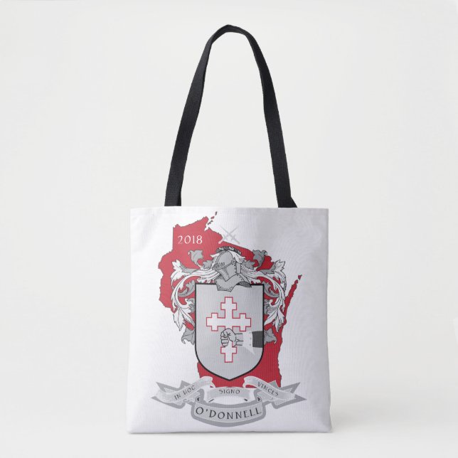 Custom ODonnell Crest Tote Bag (Front)