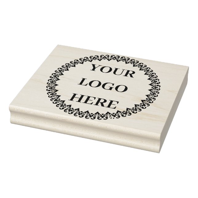 Custom Office Branding Large Rubber Logo Stamp (Stamp)