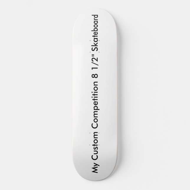 Custom 'Old Skool' 8 1/2" Skateboard (Front)