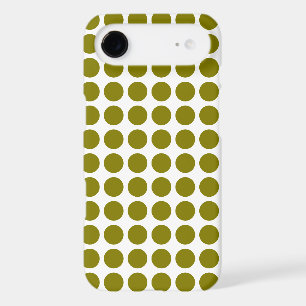 Custom Olive Green Dot Phone Case – Personalized N