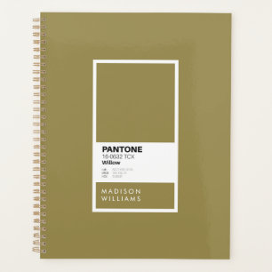 Custom Olive Green Notebook Personalised Journal Planner