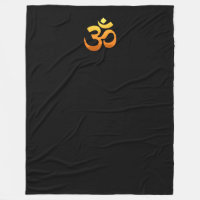 Custom Om Mantra Symbol Gold Sun Meditation Yoga