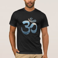Custom Om Mantra Yoga Mens Bella Canvas Black
