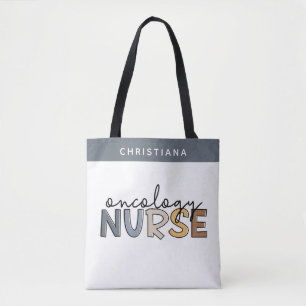 Custom Oncology Nurse Oncology RN Gifts Tote Bag