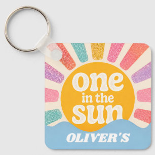 Custom One in the Sun Keychain with Name