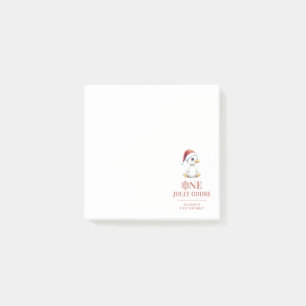 Custom One Jolly Goose December First Birthday Post-it Notes