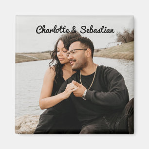 Custom One Of A Kind Personalised Photo Magnet