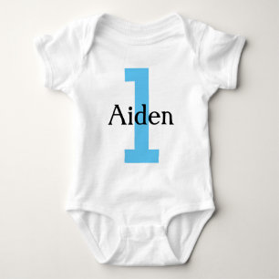 Custom One Year Baby Bodysuit