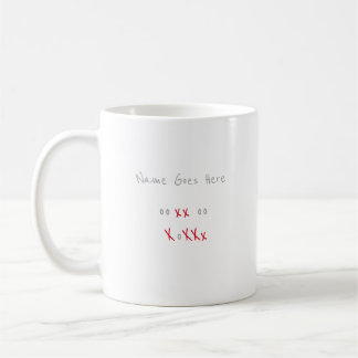 Custom ooxxooXoXXx Coffee Mug