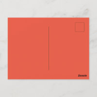 Custom Orange Red Picture Perfect Standard