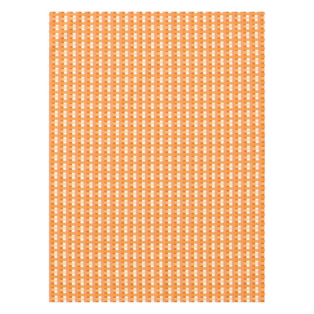 Custom Orange Table Cloth (Front)
