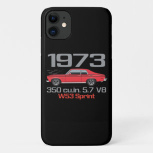 Custom Order 1973 350 cu.in.57 V8 W53 Sprint iPhone 11 Case