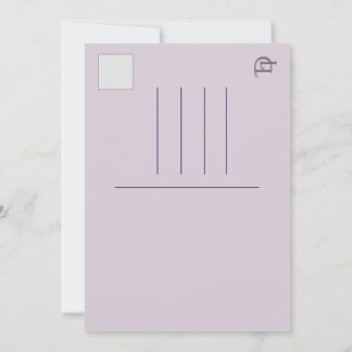 Custom Order Imani & Dakota RSVP Invitation