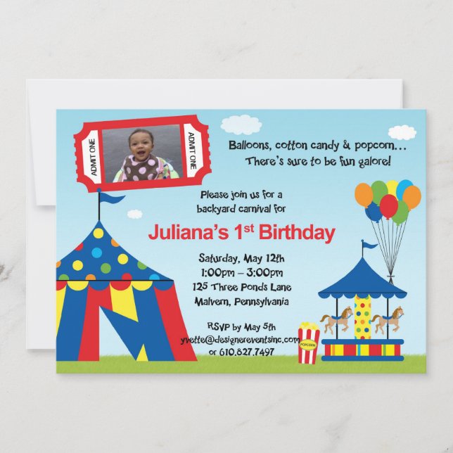 Custom Order Invitation (Front)