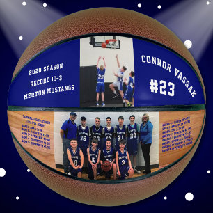 Custom Order Player, Coach Custom Photo Basketball