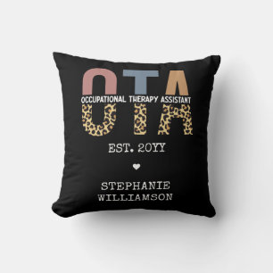 Custom OTA Occupational Therapy Assistant Gifts Cushion