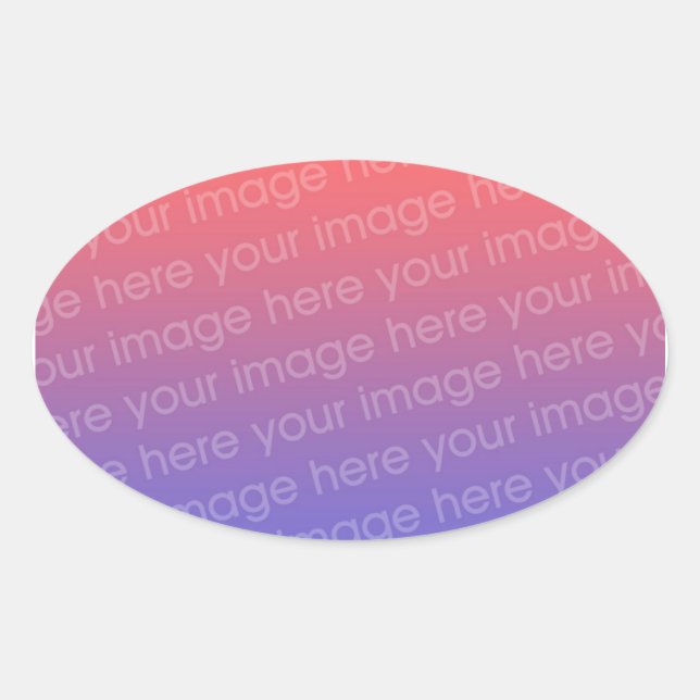 Custom Oval Stickers (Front)