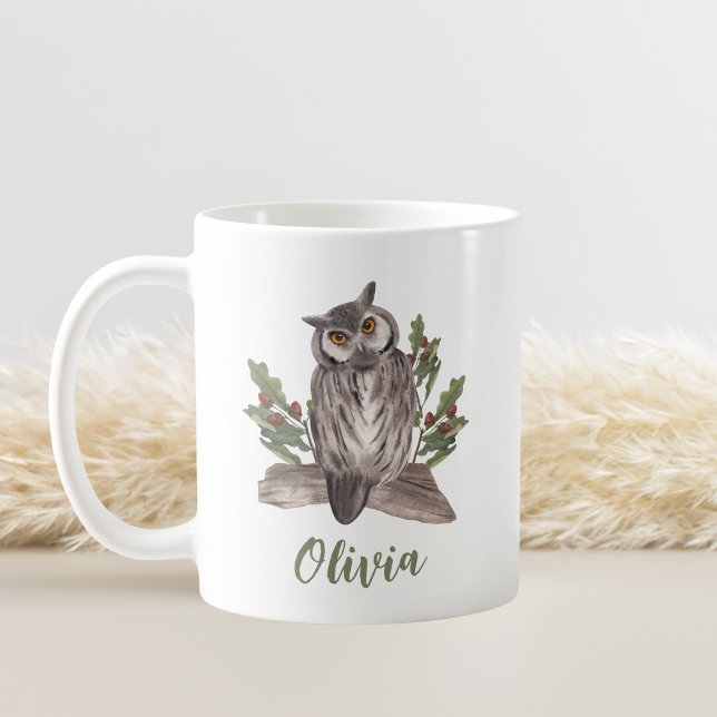 Custom Owl  Coffee Mug (Creator Uploaded)