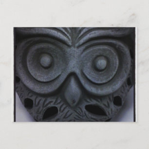 Custom Owl Statue Postcards