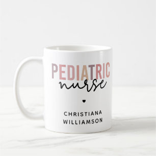 Custom Paediatrics Nurse PEDS Nurse Paediatrics Nu Coffee Mug