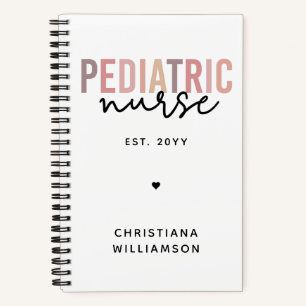 Custom Paediatrics Nurse PEDS Nurse Paediatrics Nu Notebook