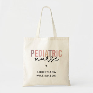 Custom Paediatrics Nurse PEDS Nurse Paediatrics Nu Tote Bag