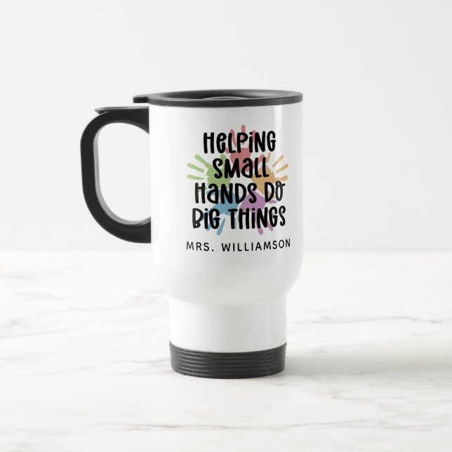 Custom Paediatrics OT Occupational therapist Travel Mug (Left)