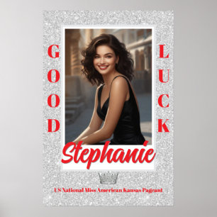 Custom Pageant Door Banner Poster