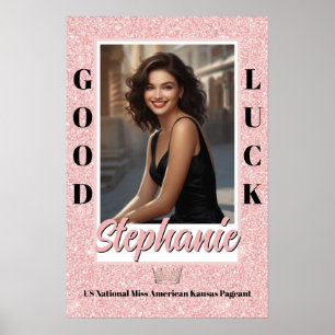 Custom Pageant Door Banner Poster