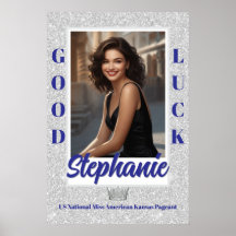 Custom Pageant Door Banner Poster