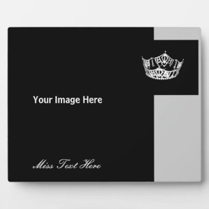 Custom Pageant Royalty Photo Plaque