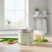 Custom Pandan Restore Body Cream Square Sticker