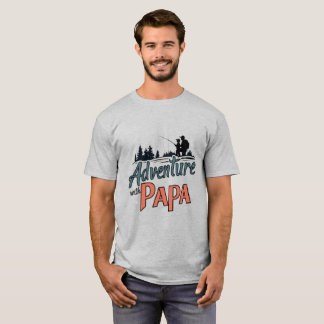 Custom Papa t Shirt, Father's Day Gift T-Shirt