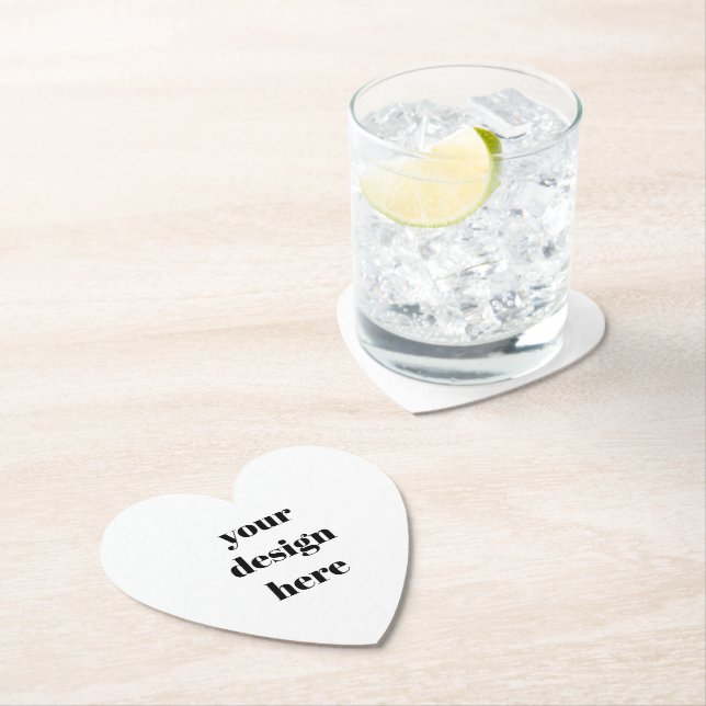 Custom Paper Coaster (Insitu)