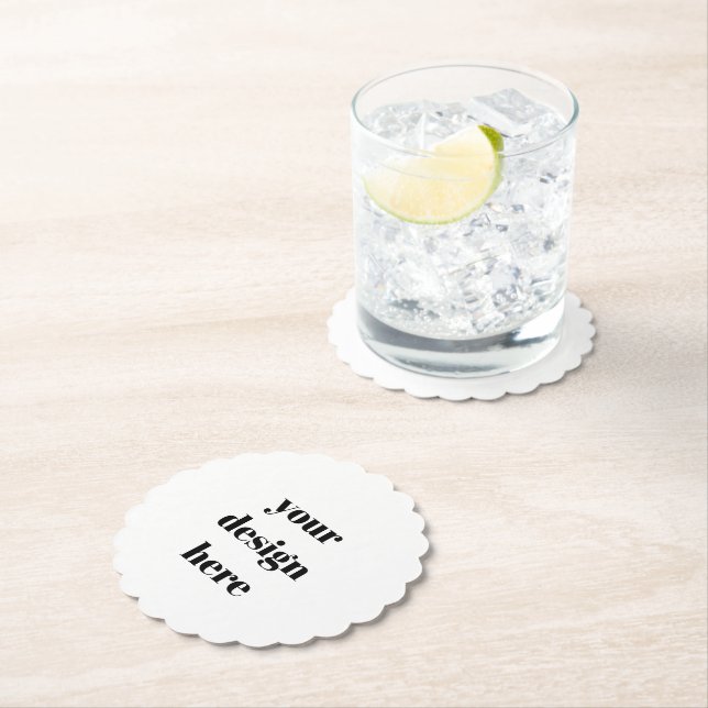 Custom Paper Coaster (Insitu)