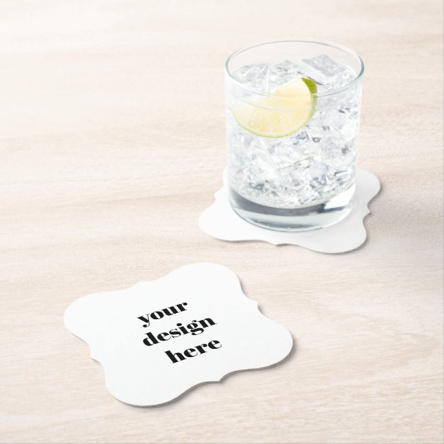 Custom Paper Coaster (Insitu)