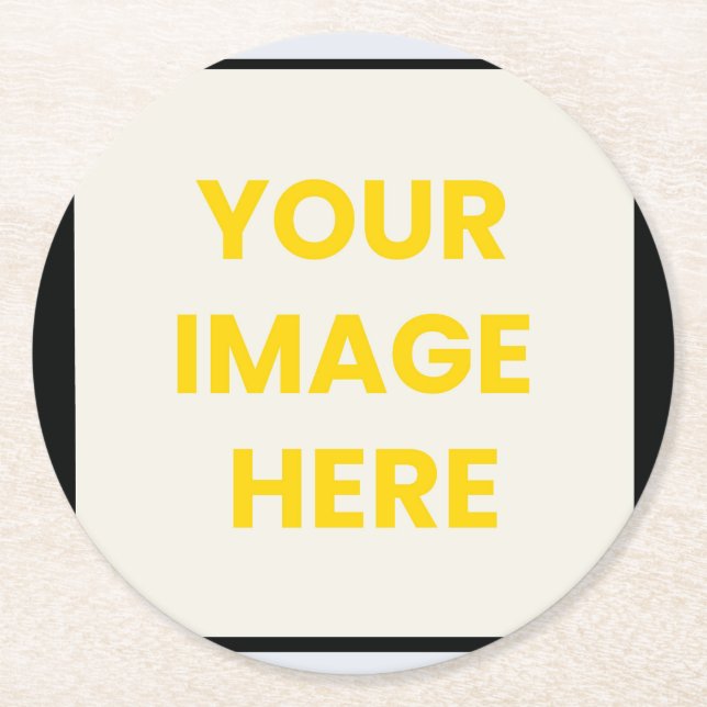Custom Paper Coasters | Personalised & Bulk (Front)
