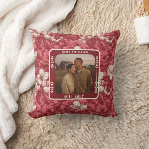 Custom Partners Throw Pillow For Wife