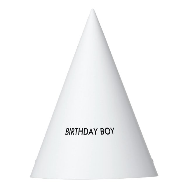 Custom party hat (Front)