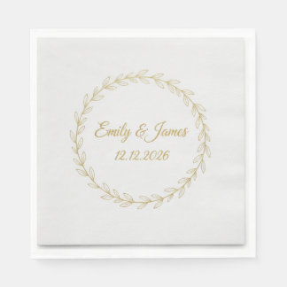 custom party napkins, wedding paper napkins, birth napkin