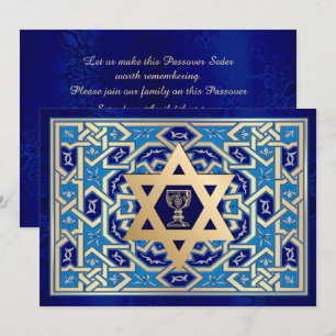 Custom Passover Seder Invitations