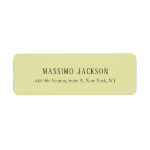 Custom pastel colour personalised minimalist name