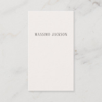 Custom pastel colour personalised minimalist name enclosure card