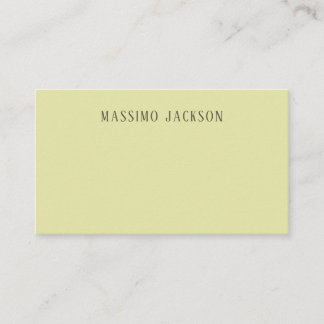 Custom pastel colour personalised minimalist name enclosure card