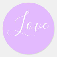 Custom Pastel Mauve Solid Colour Minimalist Weddin
