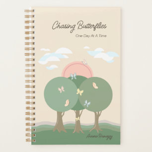 Custom Pastel Modern Boho Butterfly Planner