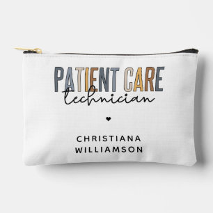 Custom Patient Care Technician PCT Gifts Accessory Pouch
