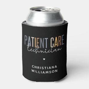 Custom Patient Care Technician PCT Gifts Can Cooler