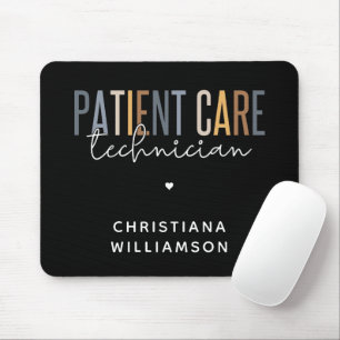 Custom Patient Care Technician PCT Gifts Mouse Mat