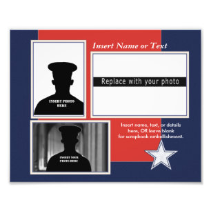 Custom Patriotic Photo Collage